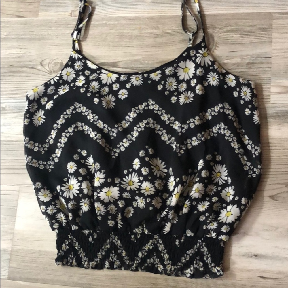 Love Fire Cropped Tank Top